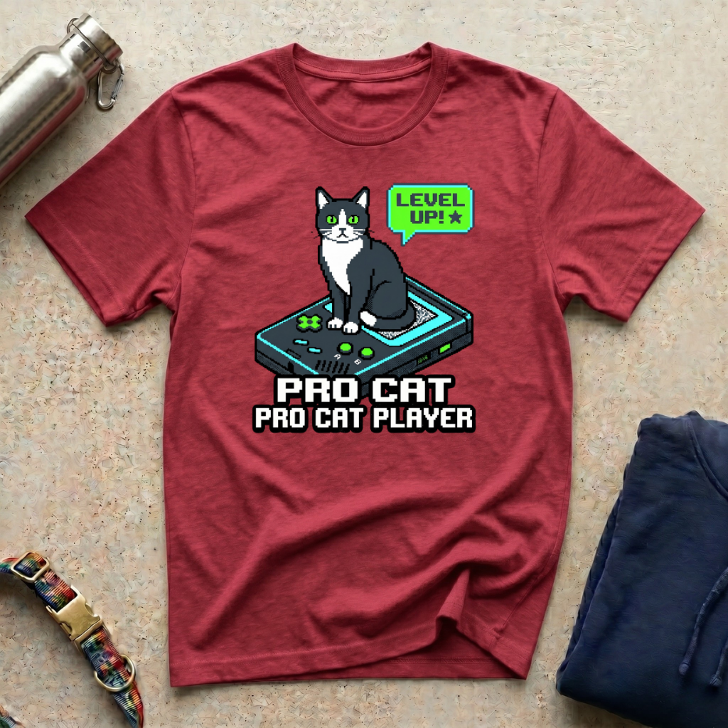 Pro Cat Player T-Shirt