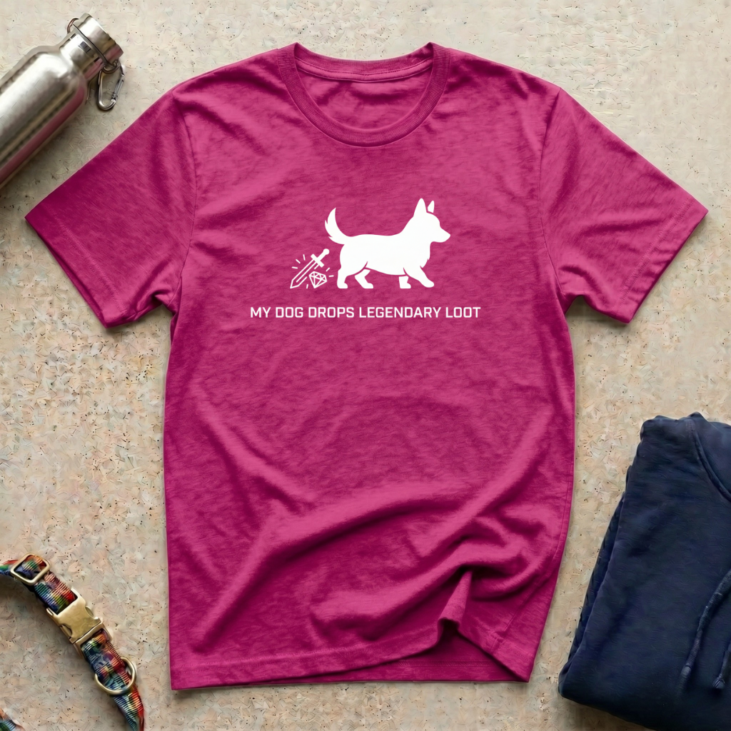 My Dog Drops Legendary Loot T-Shirt