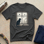 Cat Window Scene T-Shirt