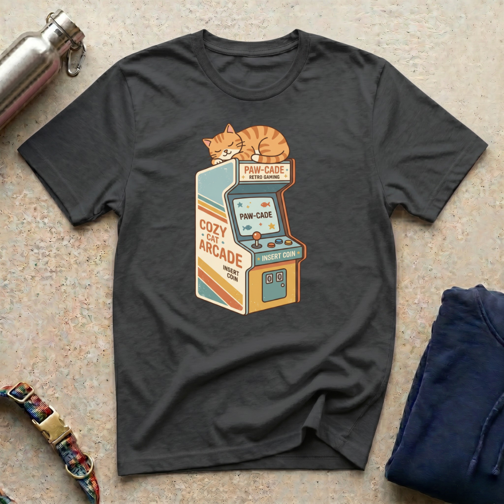 Cozy Cat Arcade T-Shirt