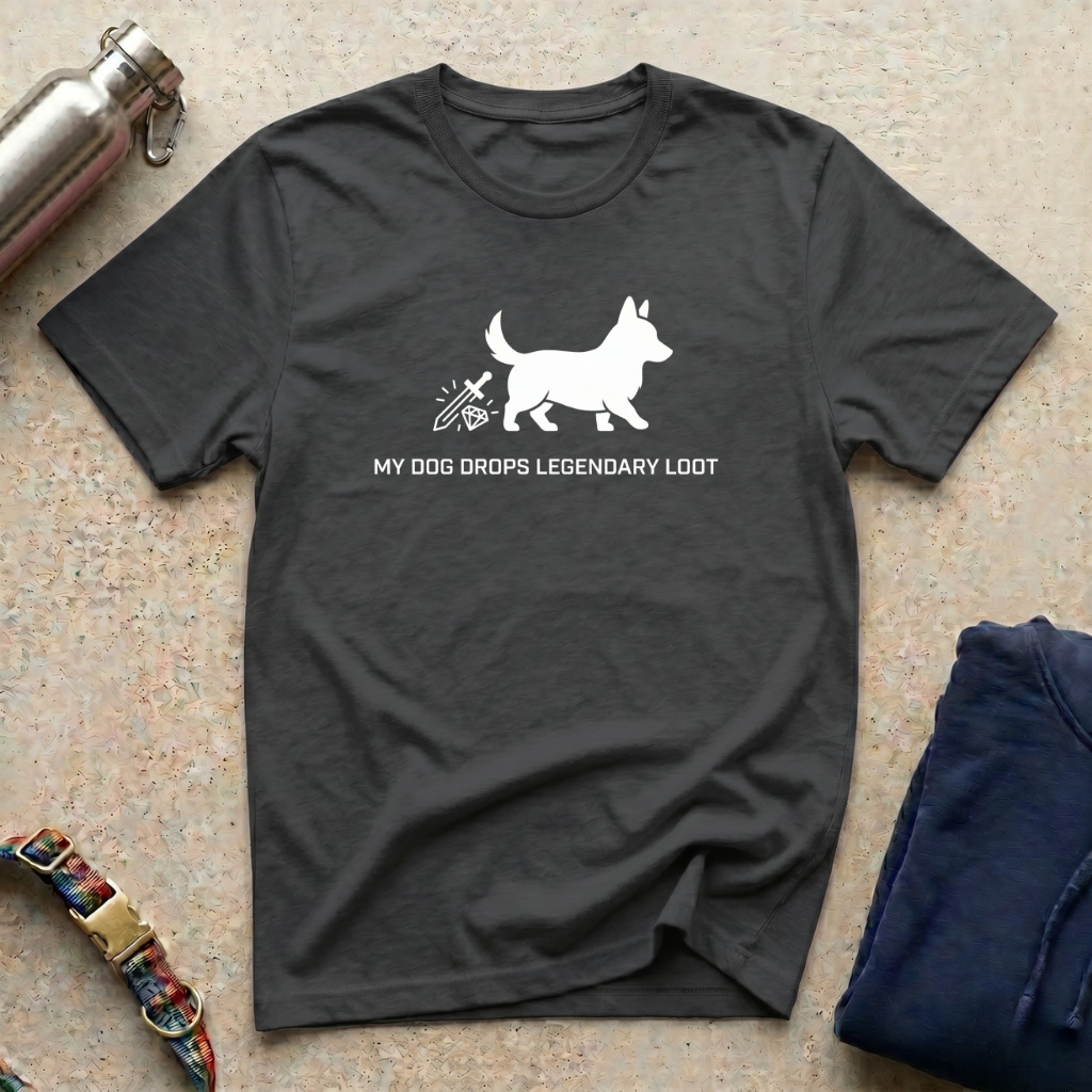My Dog Drops Legendary Loot T-Shirt