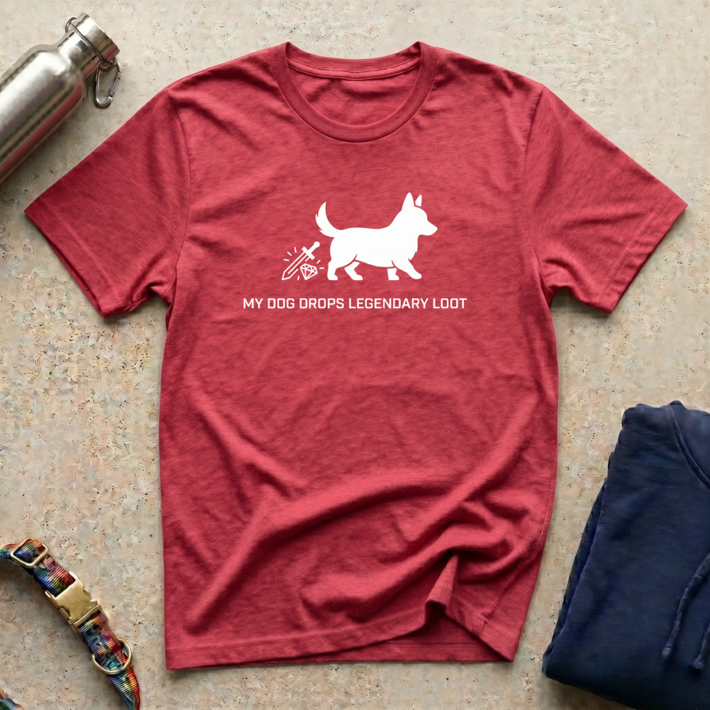 My Dog Drops Legendary Loot T-Shirt