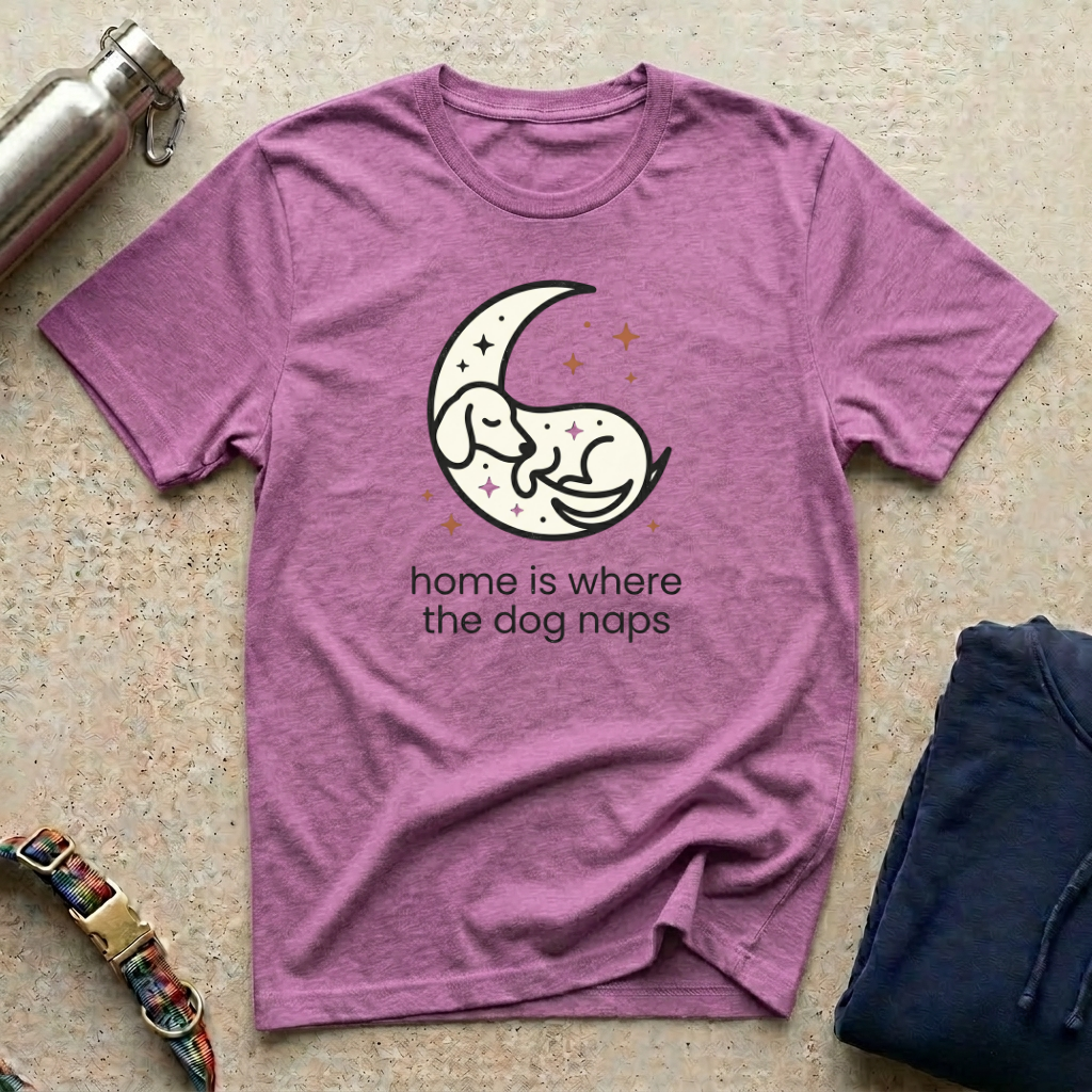 Home is Where the Dog Naps T-Shirt