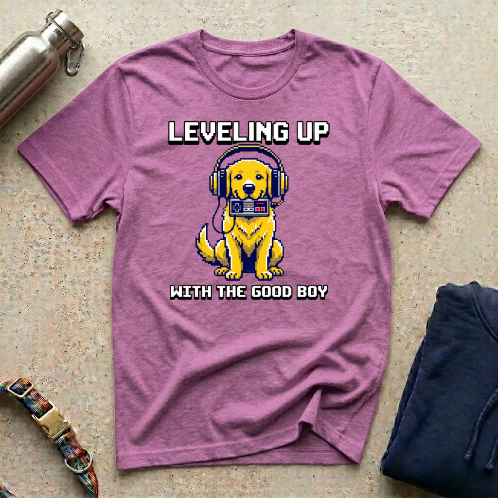 Leveling Up with the Good Boy T-Shirt