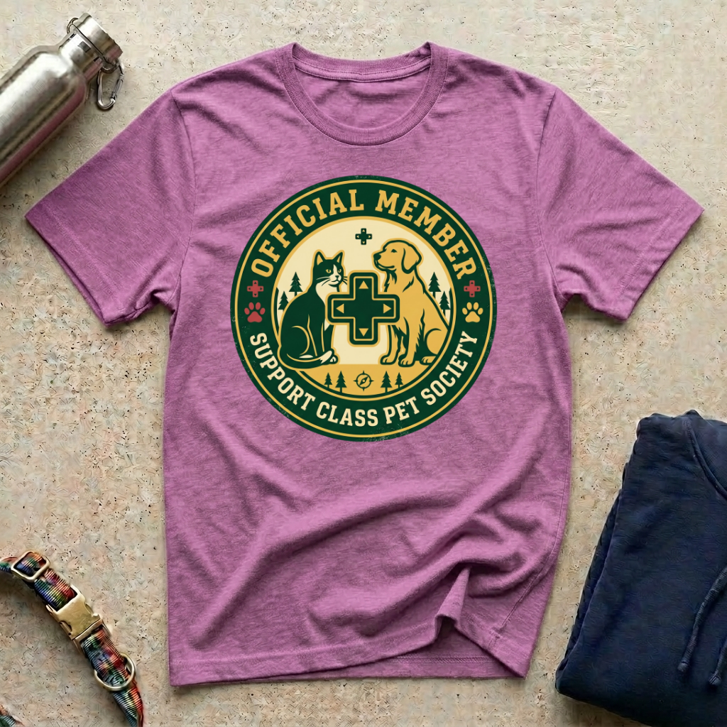 Support Class Pet Society T-Shirt