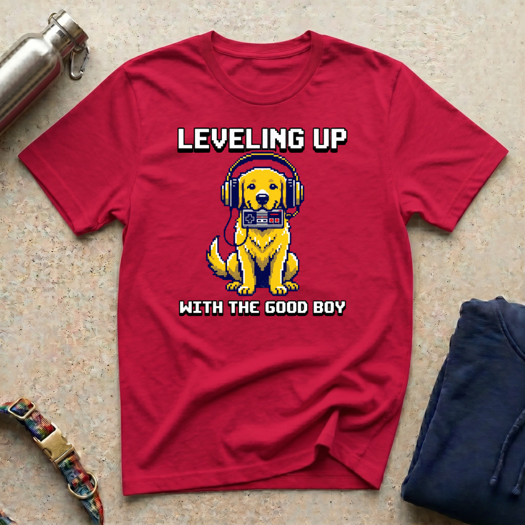 Leveling Up with the Good Boy T-Shirt
