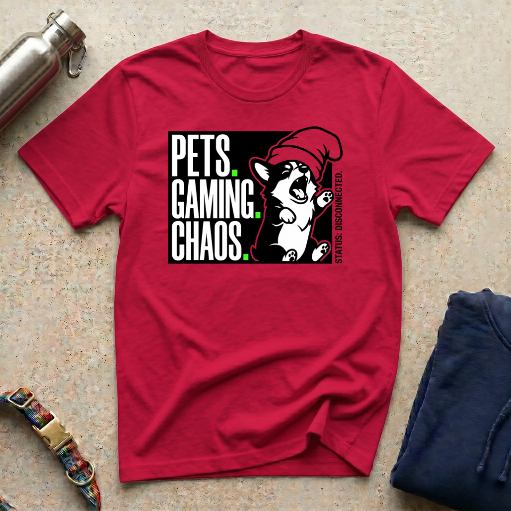 Pets. Gaming. Chaos T-Shirt