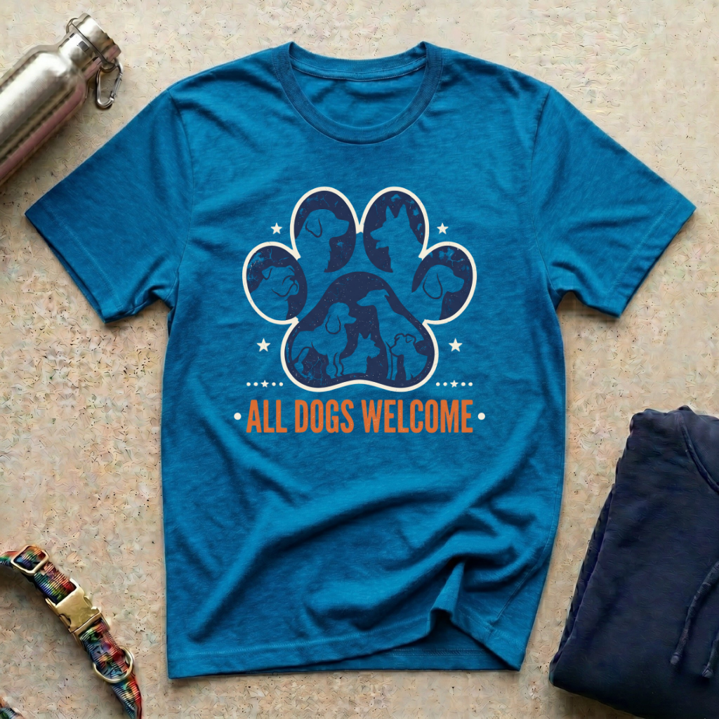 All Dogs Welcome T-Shirt