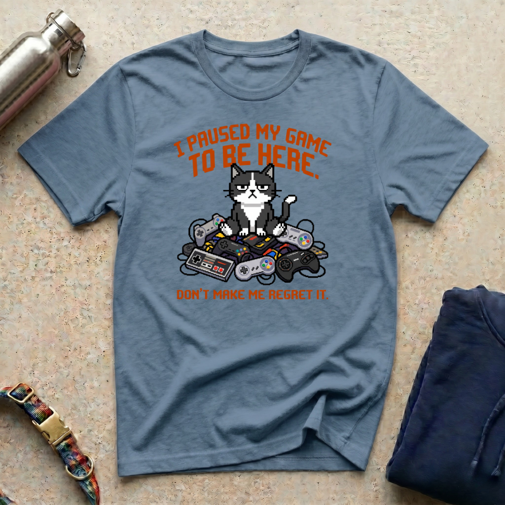 I Paused my Game to be Here T-Shirt