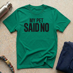 My Pet Said No T-Shirt