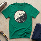Dog and Cat Yin-Yang T-Shirt