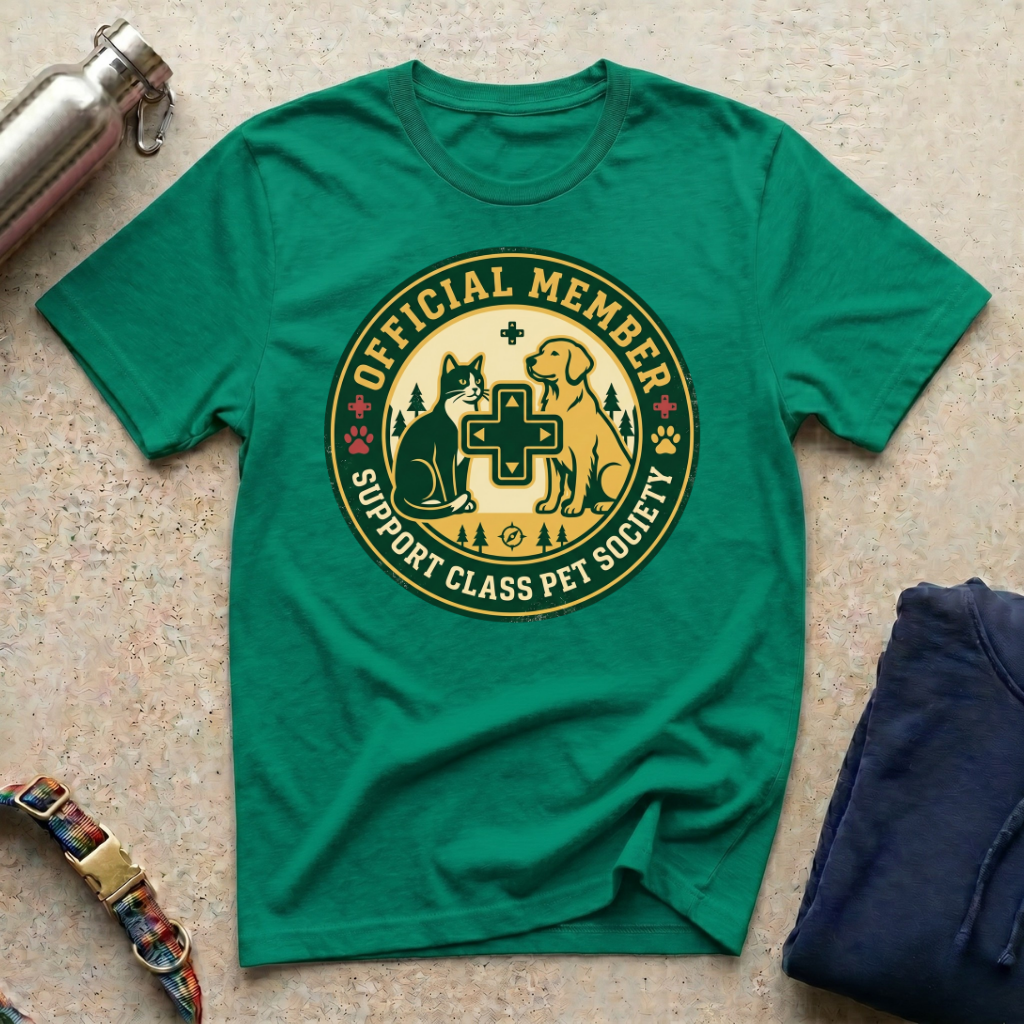 Support Class Pet Society T-Shirt
