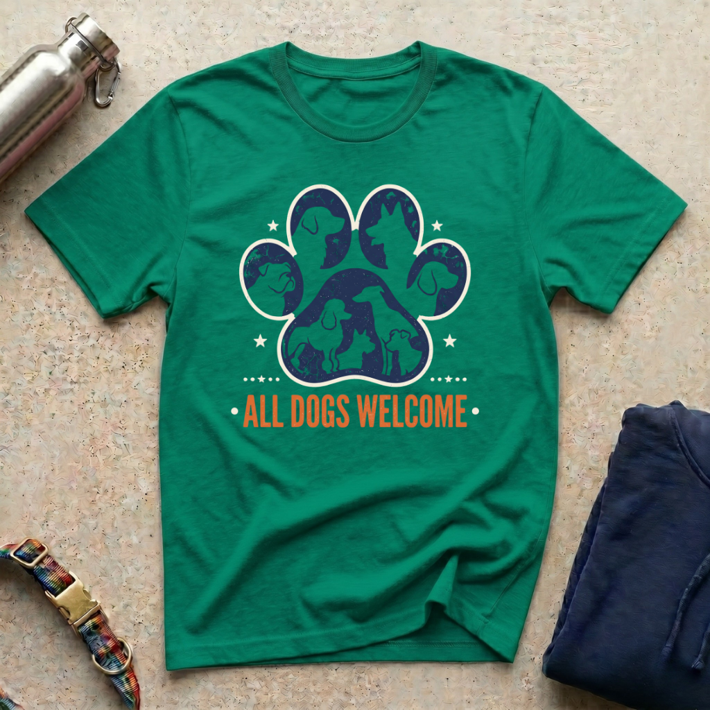All Dogs Welcome T-Shirt
