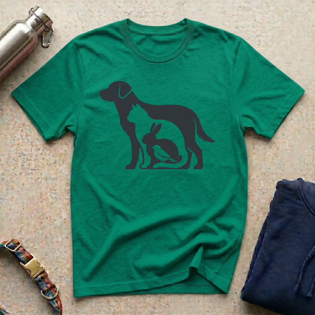 Multi-Pet Silhouette T-Shirt