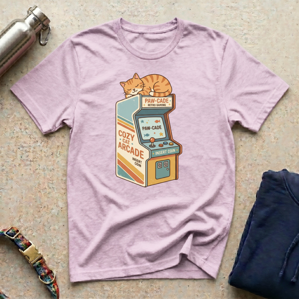Cozy Cat Arcade T-Shirt