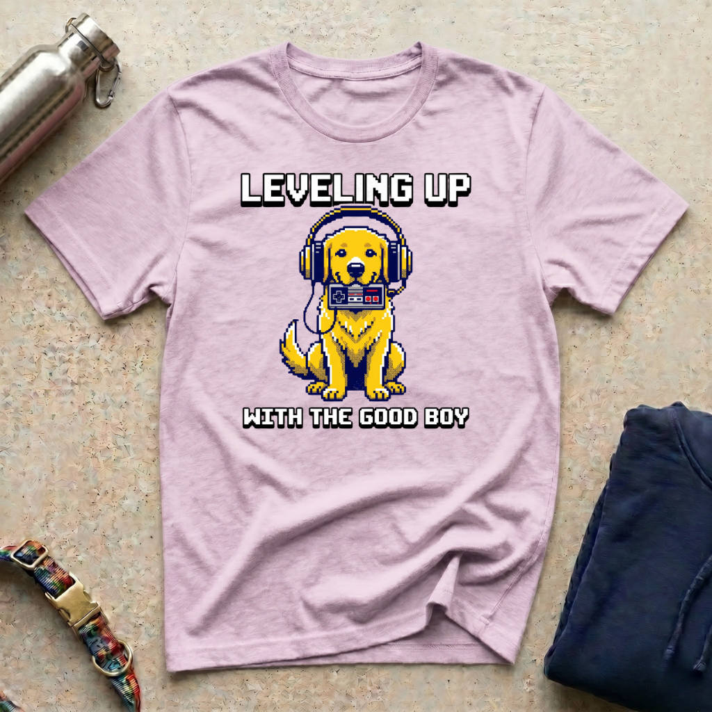 Leveling Up with the Good Boy T-Shirt