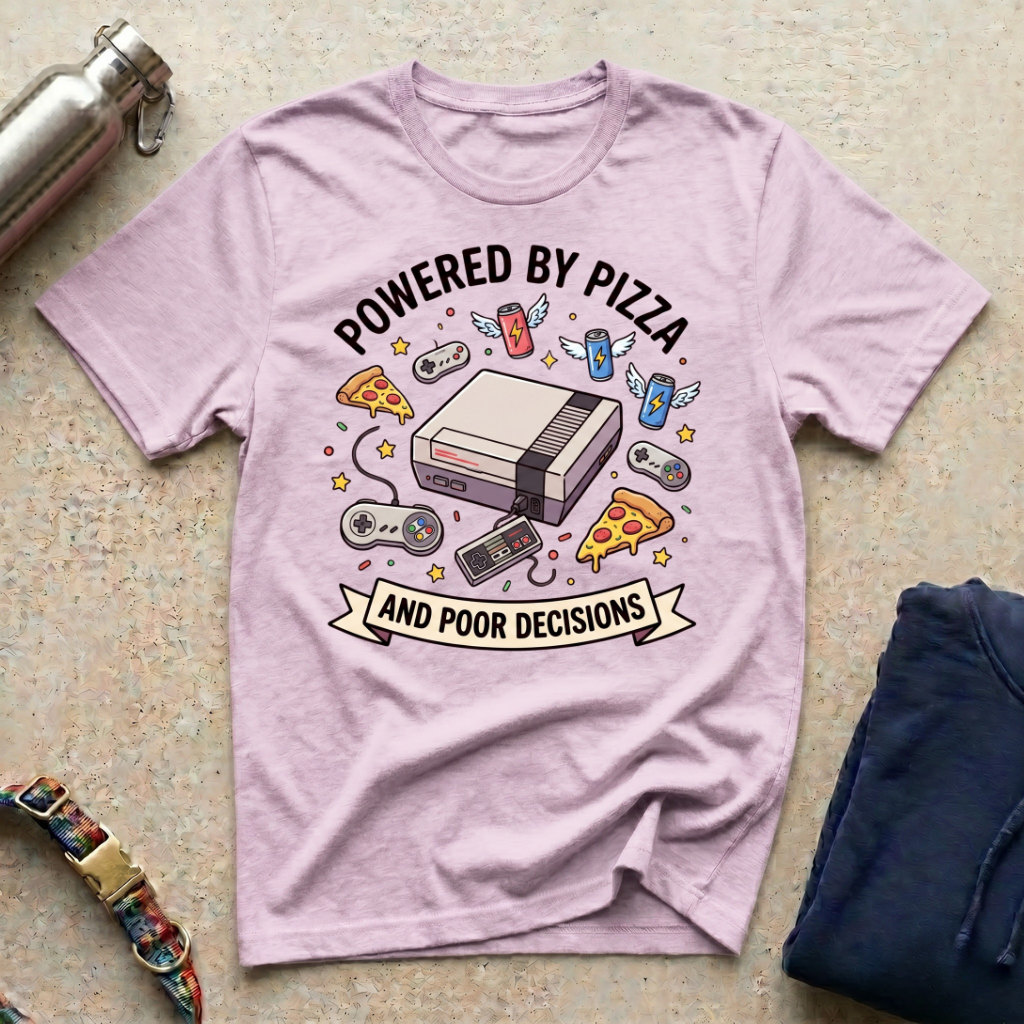 Powered by Pizza T-Shirt