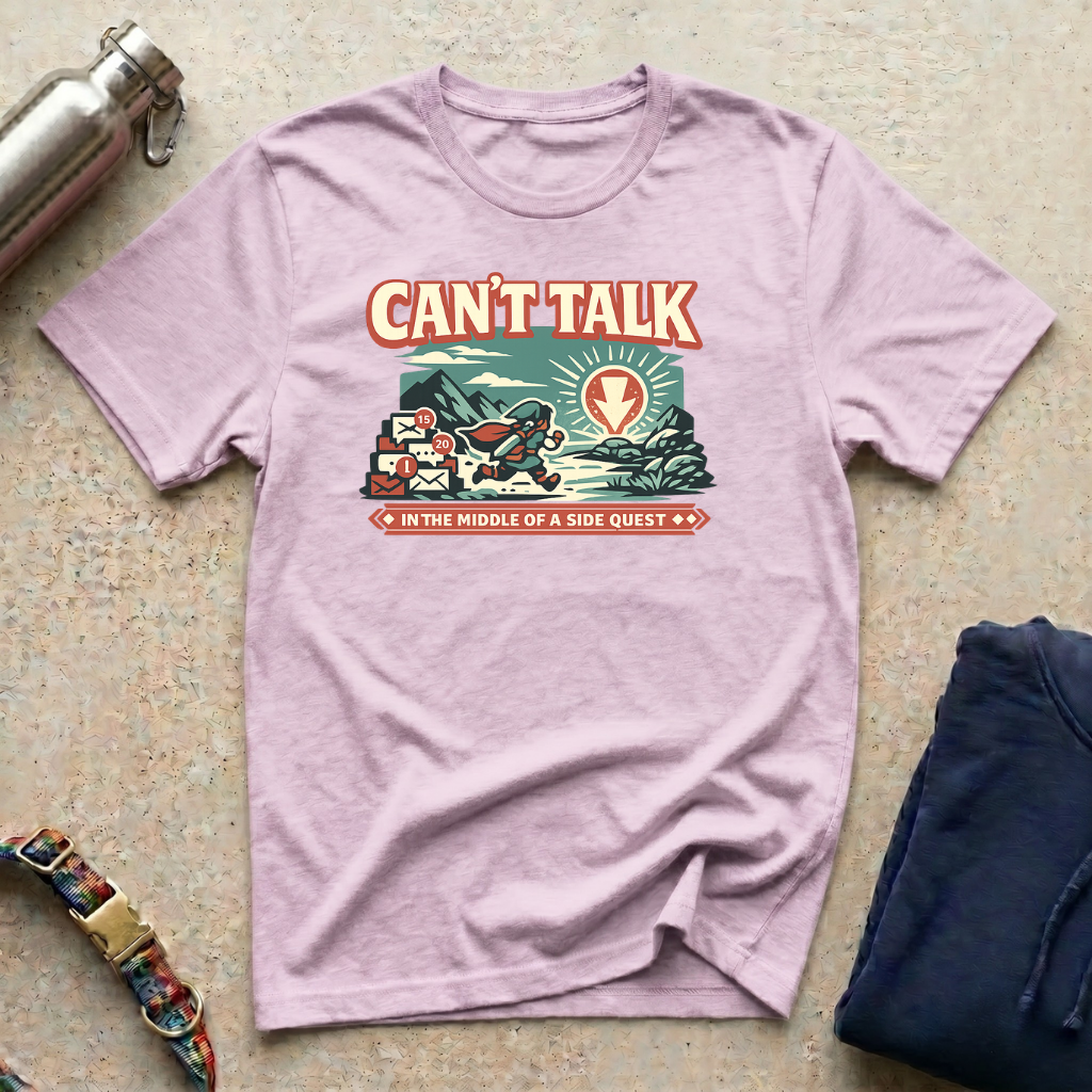 Can't Talk: Side Quest T-Shirt