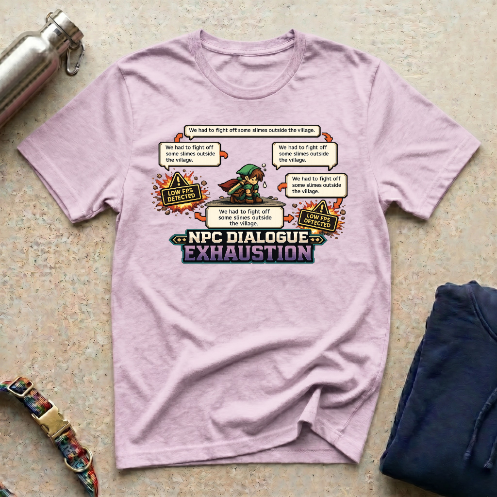 NPC Dialog Exhaustion T-Shirt