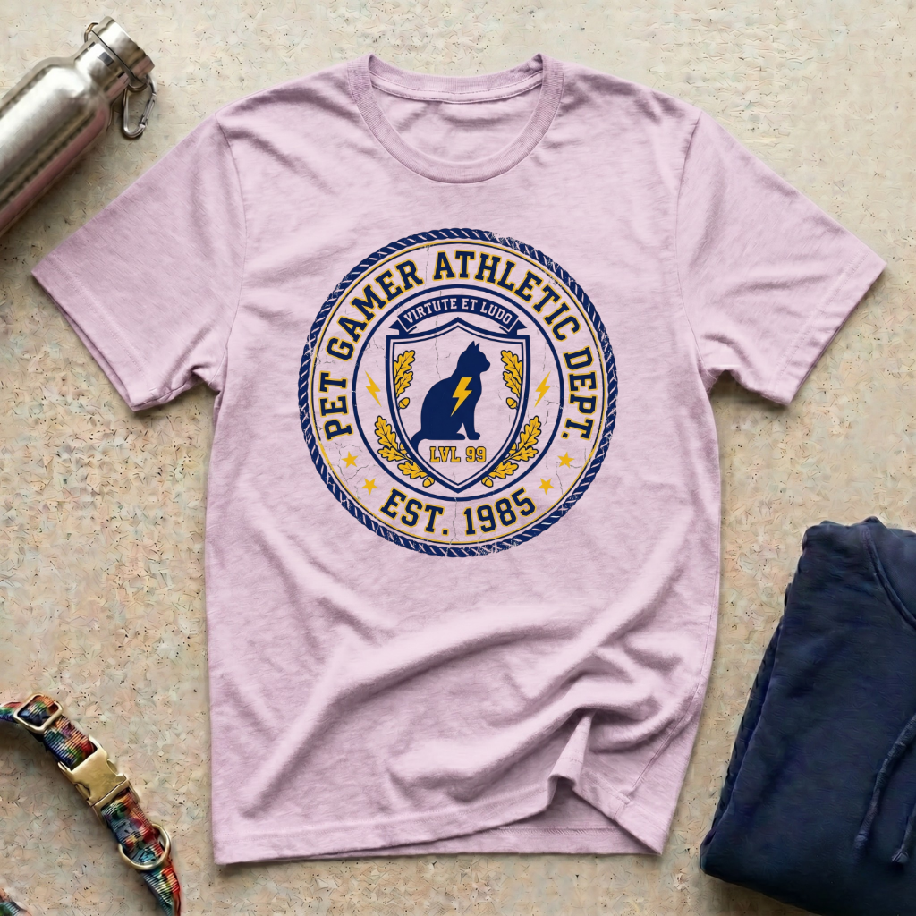Pet Gamer Athletic Club T-Shirt