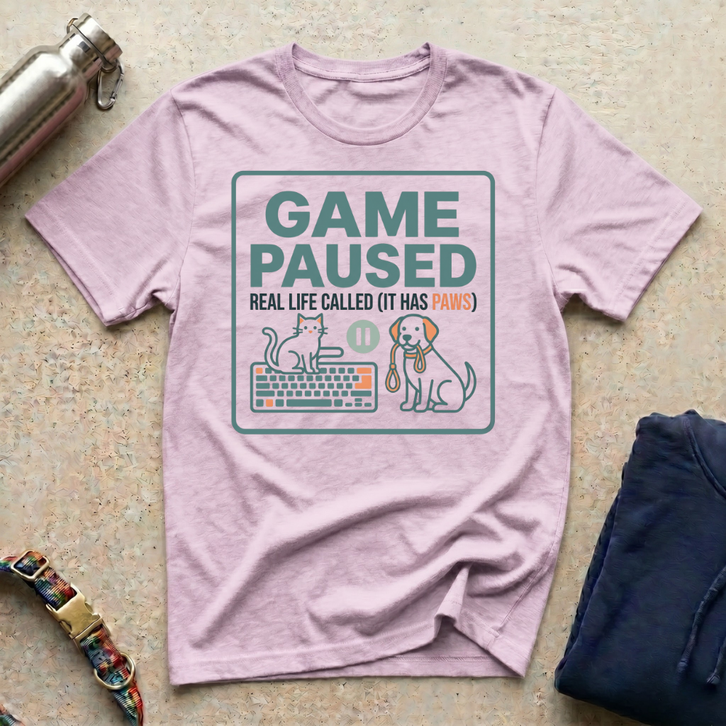 Game Paused T-Shirt