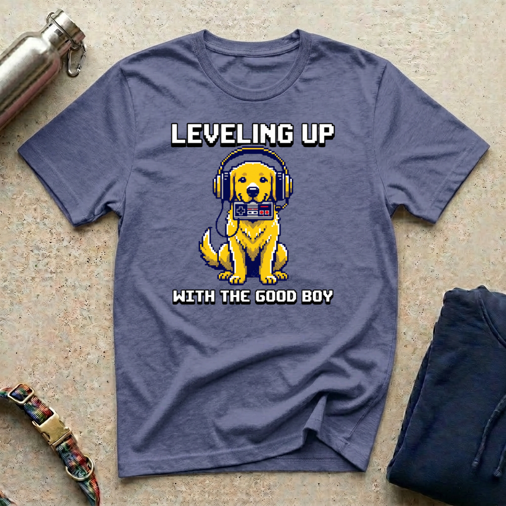 Leveling Up with the Good Boy T-Shirt