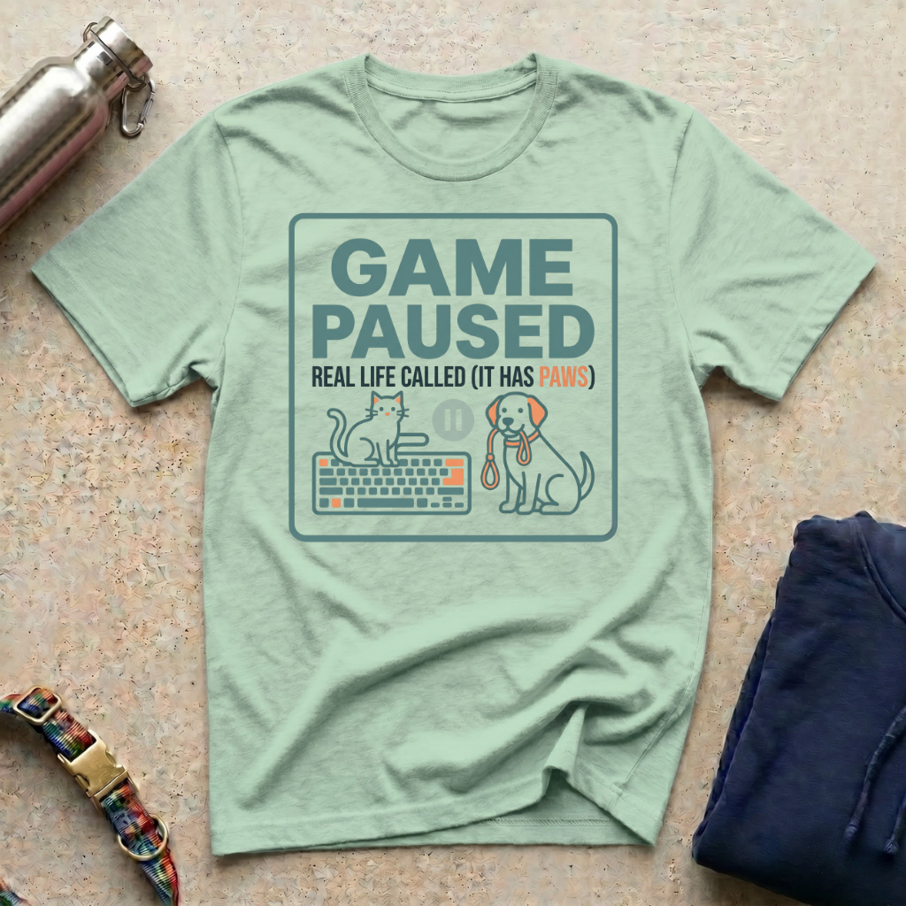 Game Paused T-Shirt