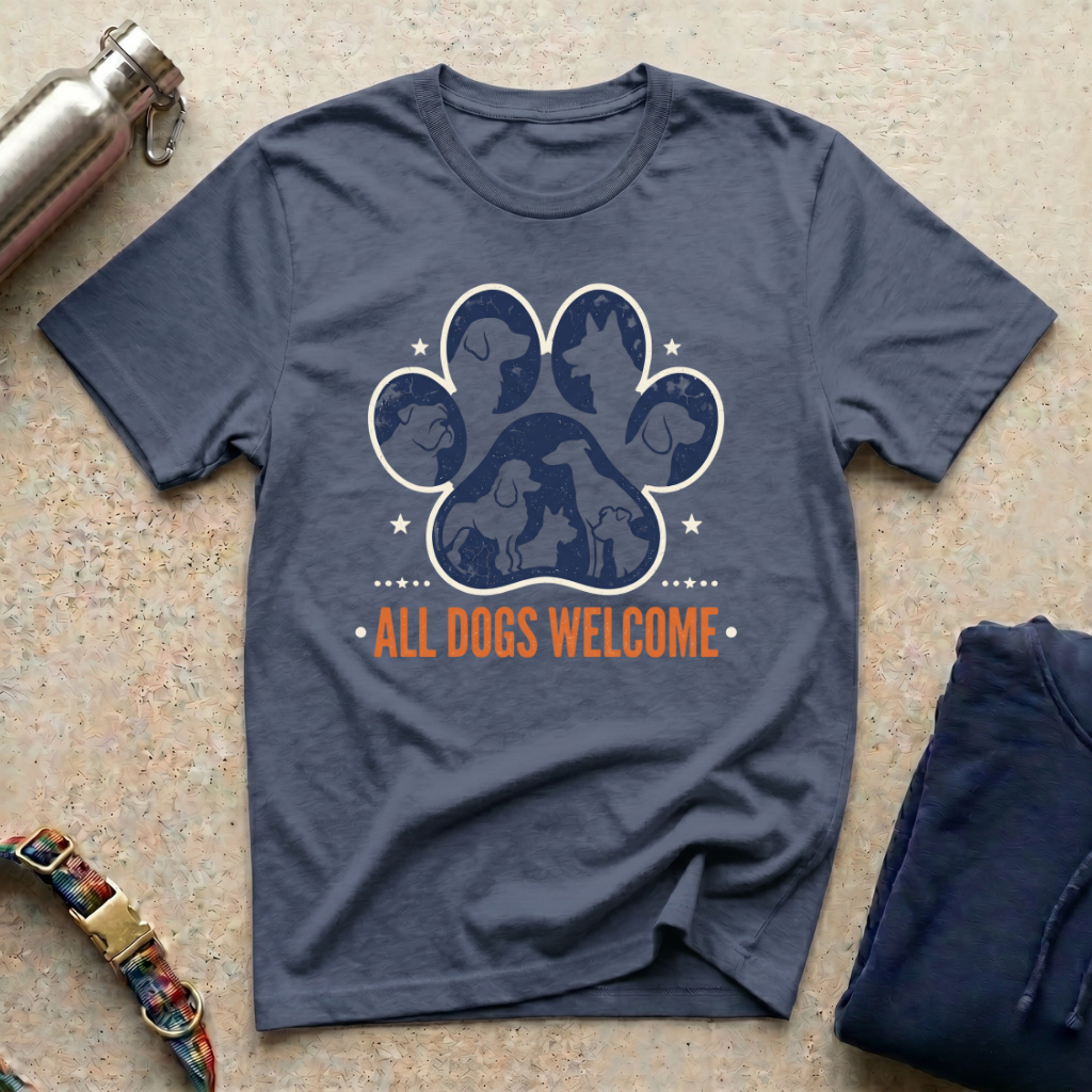 All Dogs Welcome T-Shirt