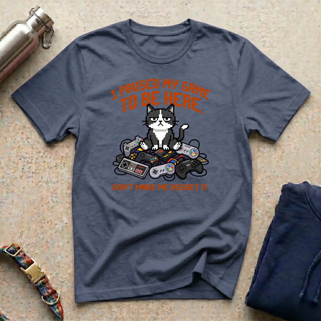 I Paused my Game to be Here T-Shirt