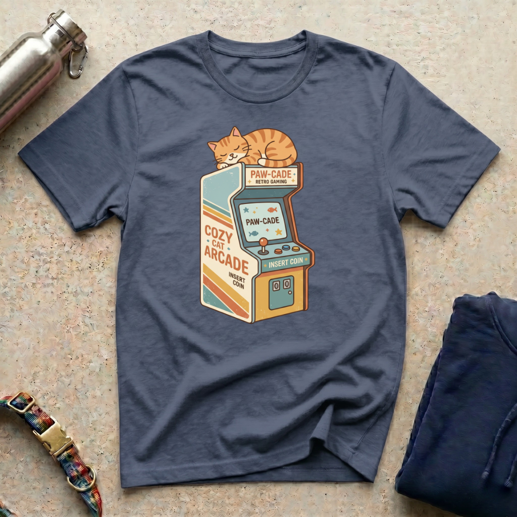 Cozy Cat Arcade T-Shirt