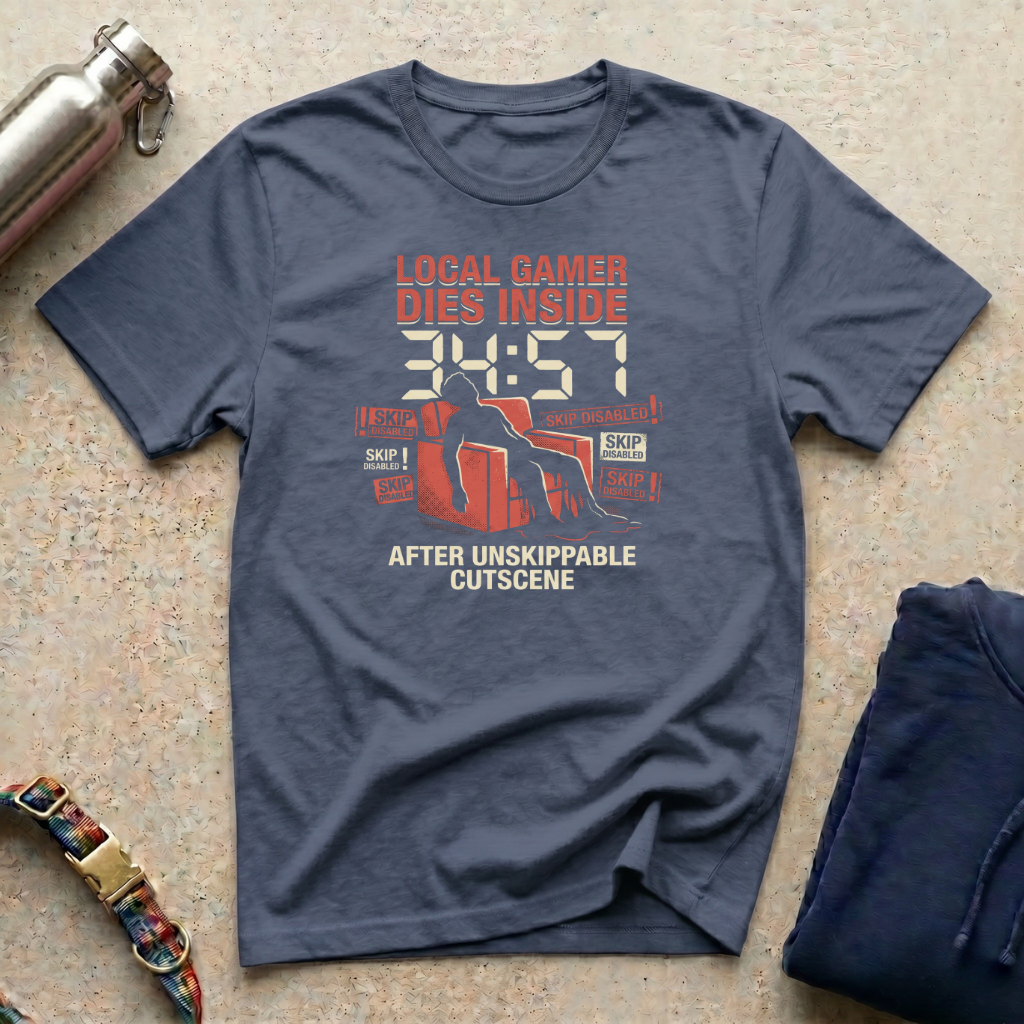 Local Gamer Dies Inside T-Shirt