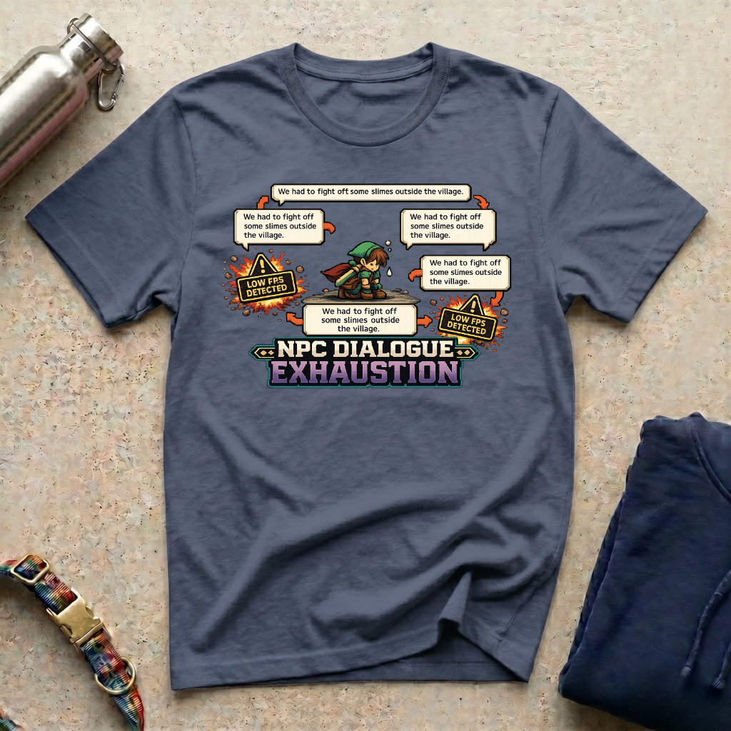 NPC Dialog Exhaustion T-Shirt