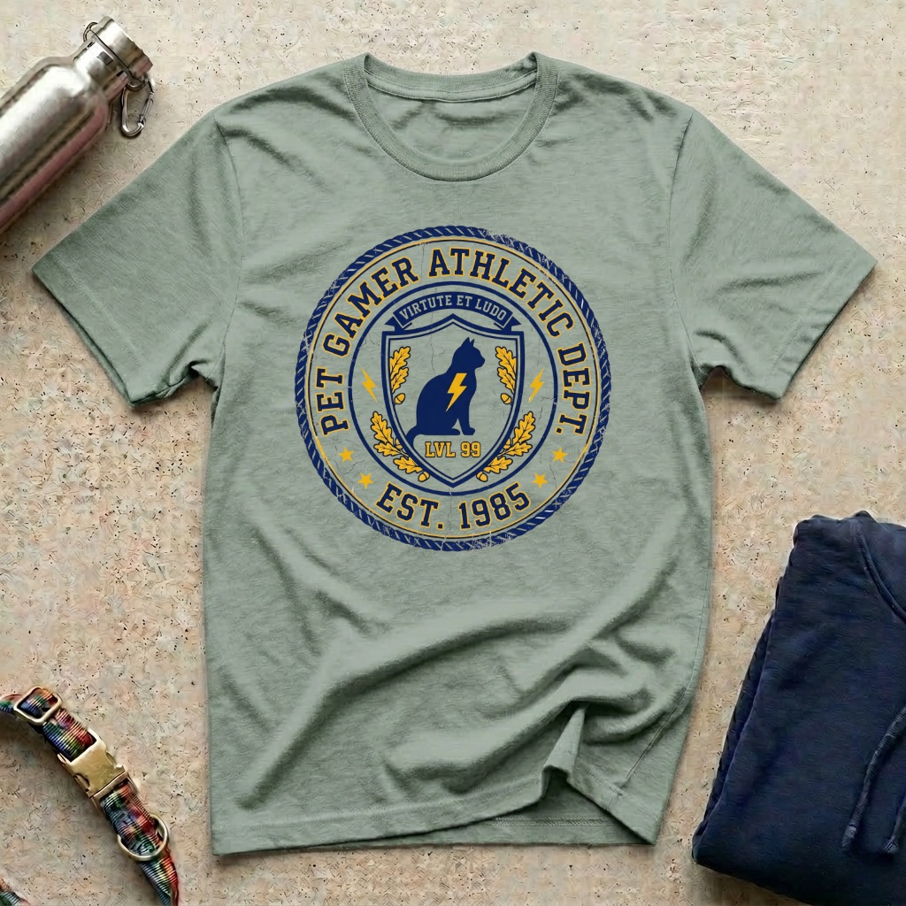 Pet Gamer Athletic Club T-Shirt