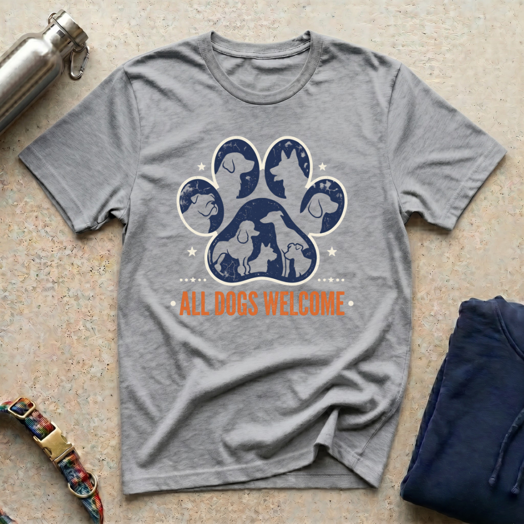 All Dogs Welcome T-Shirt