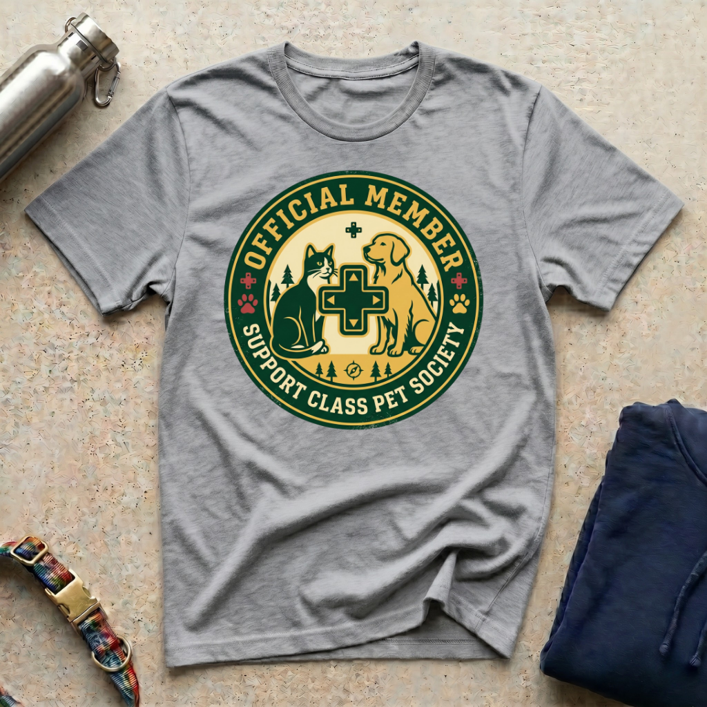 Support Class Pet Society T-Shirt