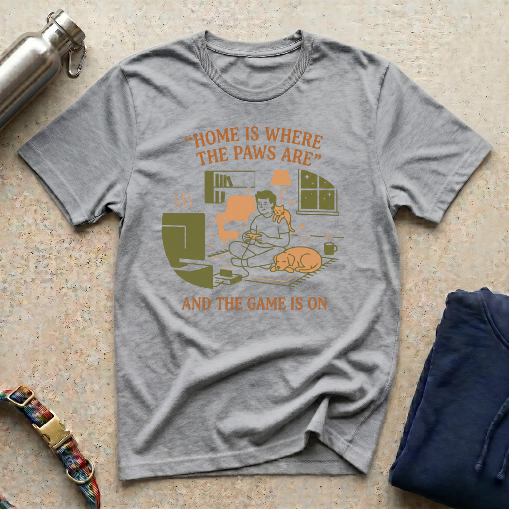 Home is Where the Paws are T-Shirt