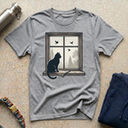 Cat Window Scene T-Shirt