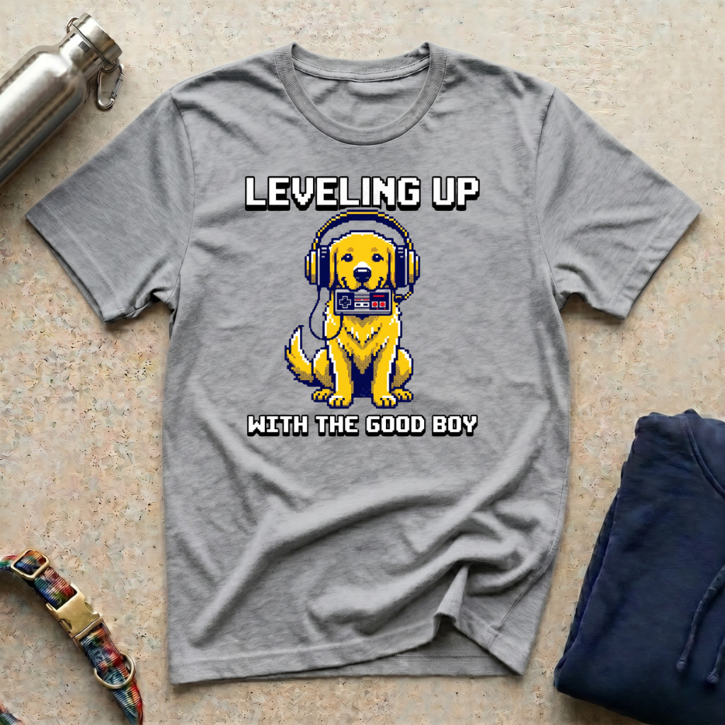 Leveling Up with the Good Boy T-Shirt