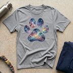 Watercolor Paw Galaxy T-Shirt