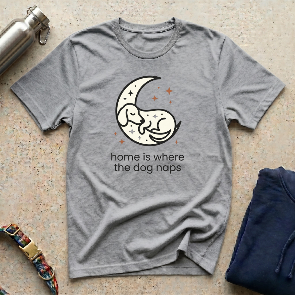 Home is Where the Dog Naps T-Shirt