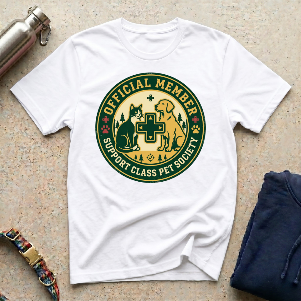 Support Class Pet Society T-Shirt