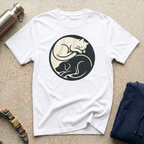 Dog and Cat Yin-Yang T-Shirt