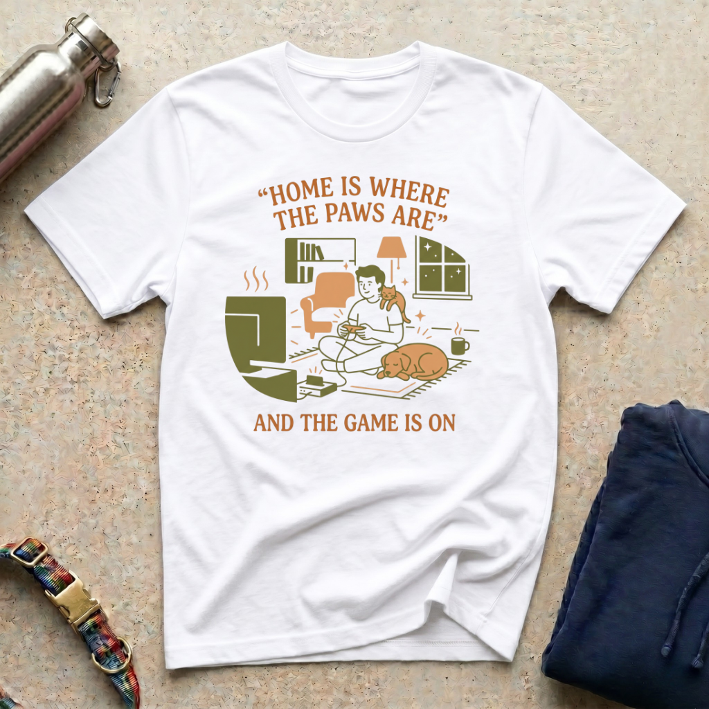 Home is Where the Paws are T-Shirt